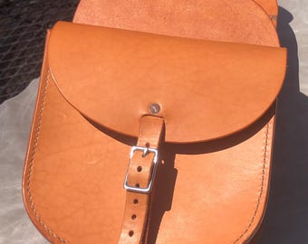 Leather Saddle Bags for Motorcycle or for horse riding