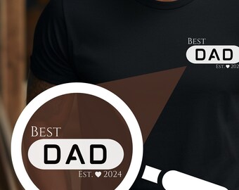 Papa shirt, cadeau voor aanstaande papa, beste papa cadeau, cadeau idee, Vaderdag shirt, papa verjaardag, gepersonaliseerd papa cadeau, papa