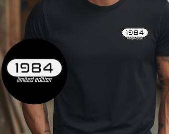 Verjaardagscadeau voor mannen, t-shirt voor jarige man, verjaardagsshirt, jubileum man, t-shirt voor veertigste verjaardag voor man, cadeau voor man