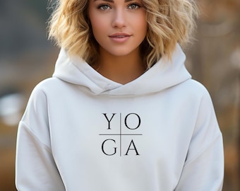 Sweat à capuche yoga, pull yoga, chemise de méditation, sweat à capuche spirituel, chemise d’entraînement, pull amateur de yoga, cadeaux de yoga, cadeau Yogi, chemise de yoga