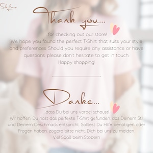 May include: Thank you for checking out our store! We hope you found the perfect T-shirt that suits your style and preferences. Should you require any assistance or have questions, please don't hesitate to get in touch. Happy shopping!