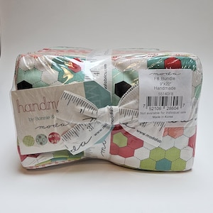 Handmade Fat Eighth Bundle: Bonnie and Camille Moda Cotton Quilting Fabric (40 pcs)