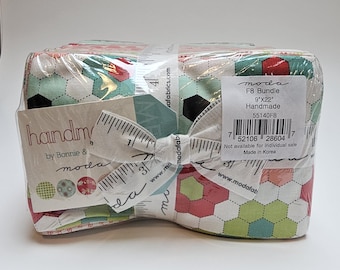 Handmade Fat Eighth Bundle: Bonnie and Camille Moda Cotton Quilting Fabric (40 pcs)