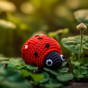 Lovely Ladybug Amigurumi Crochet Pattern Instant PDF Download for Your Adorable Insect Companion image 2