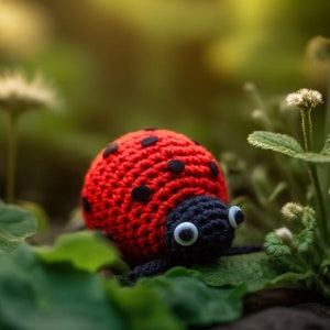 Lovely Ladybug Amigurumi Crochet Pattern Instant PDF Download for Your Adorable Insect Companion image 4