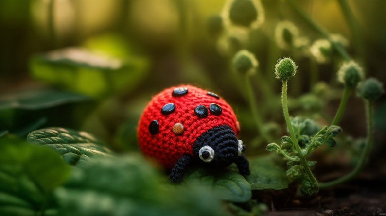 Lovely Ladybug Amigurumi Crochet Pattern Instant PDF Download for Your Adorable Insect Companion image 3