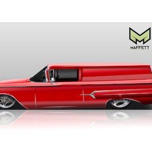 Stunning Hand-Drawn Digital Vehicle Renderings | Custom Car Art and Gifts