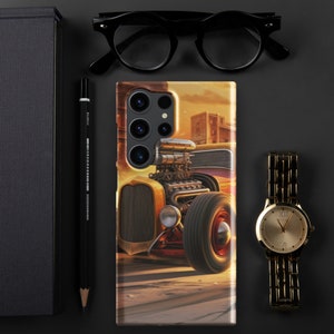 Supercharged Hot Rod Samsung Case | Unique Artwork for Gear Heads and Hot Rod Enthusiasts -Snap case for Samsung®