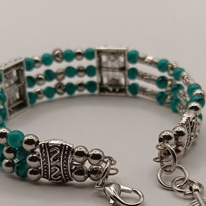 Boho Retro Double Row Turquoise Bracelet