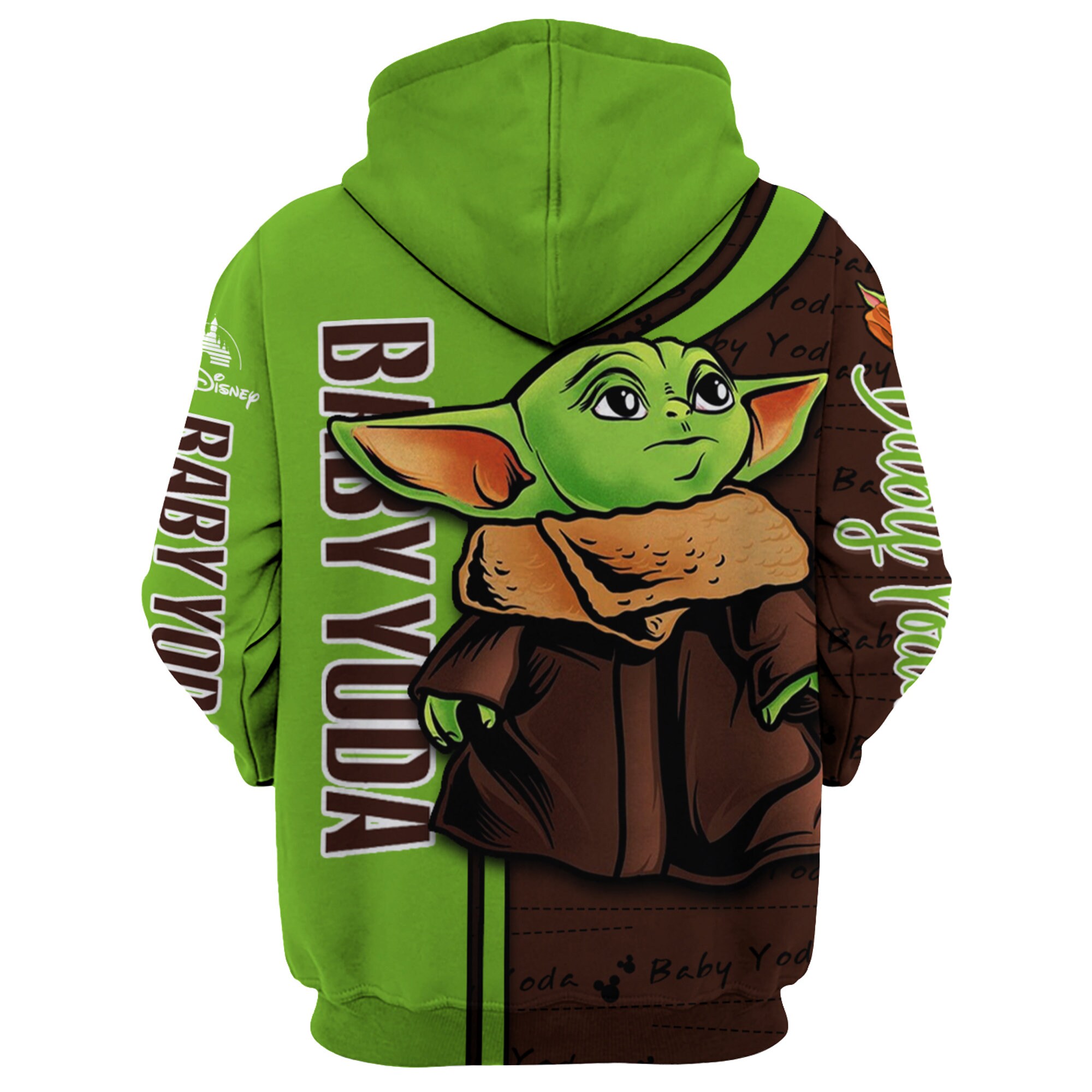 Baby yoda online cropped hoodie
