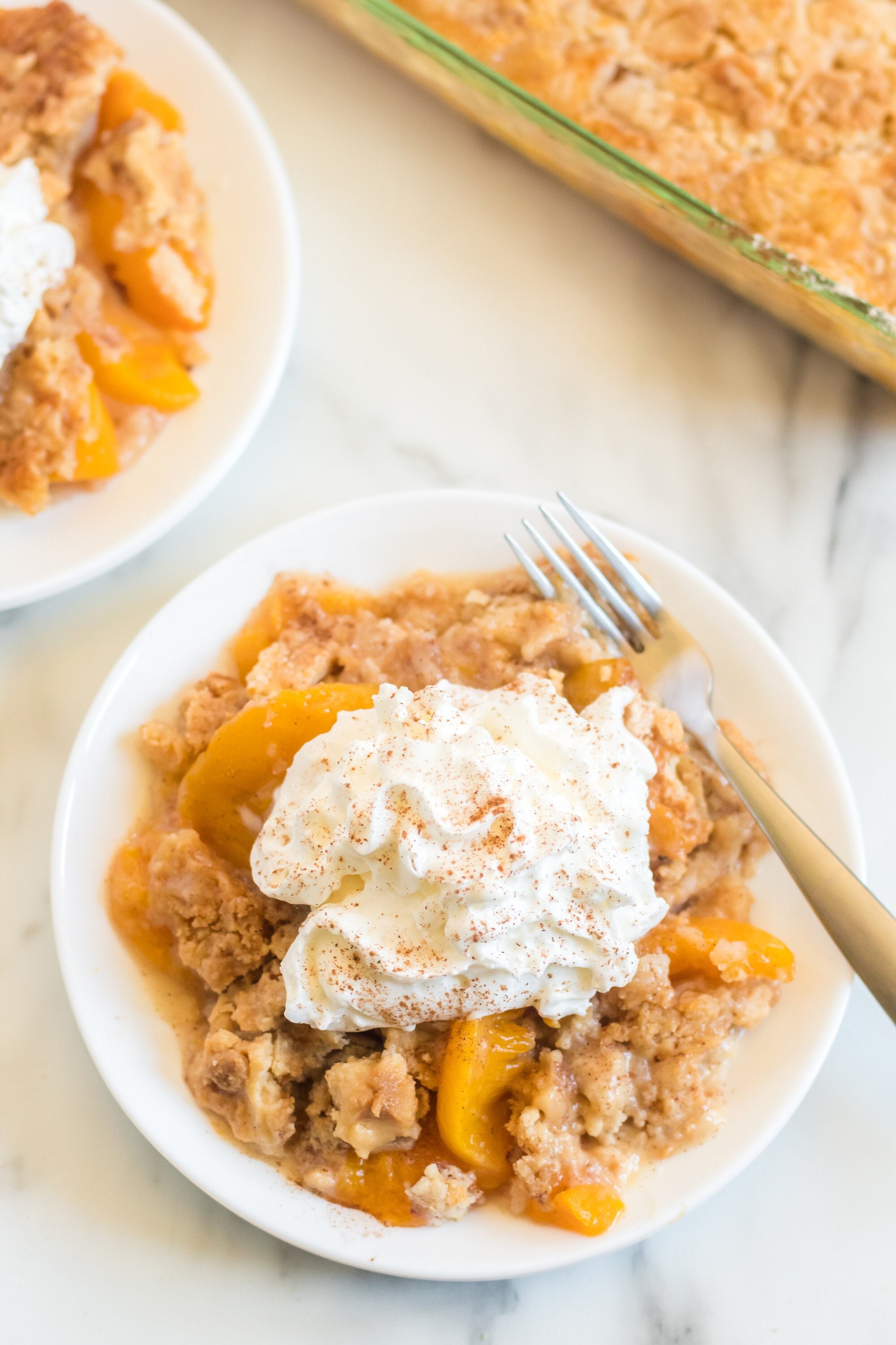 Peach Dump Cake Etsy