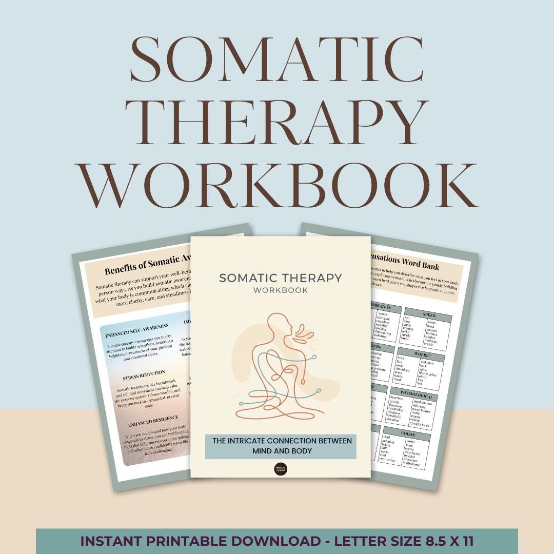 Somatic Therapy Workbook PDF, Nervous System Regulation Journal ...