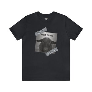 Black Sheep Tee,Funny Tee, Duct Tape Tee