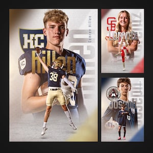 Sportsjabloon voor senioren: snel, gebruiksvriendelijk PHOTOSHOP-sjabloon dat bij ELKE SPORT past. Aanpassen aan je team (2 ft x 3 ft) - Prime Psd-sjabloon