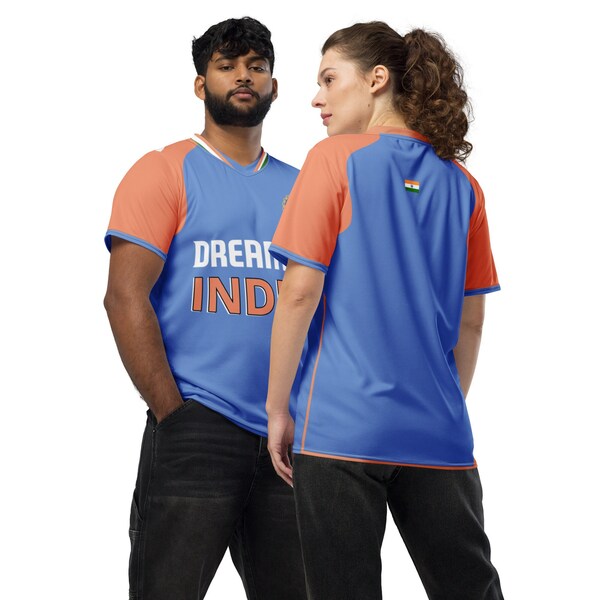 Indian Cricket sports jersey plain