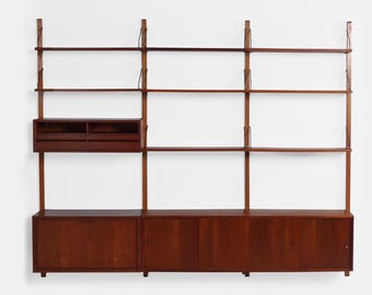 Royal System Wandsystem Cadovius Cado 1960er Jahre - 15-Teilig MARKIERT