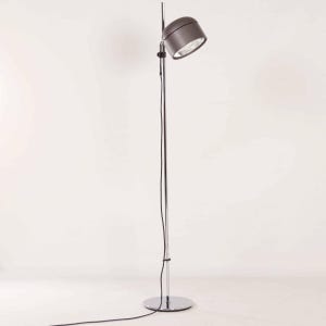 Brown Floor lamp by Arnold Berges for Staff Leuchten, 1970s Documented imagem 3