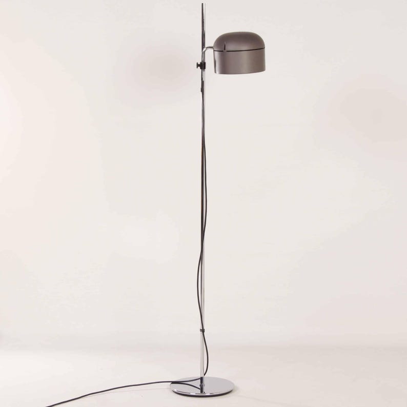 Brown Floor lamp by Arnold Berges for Staff Leuchten, 1970s Documented imagem 10