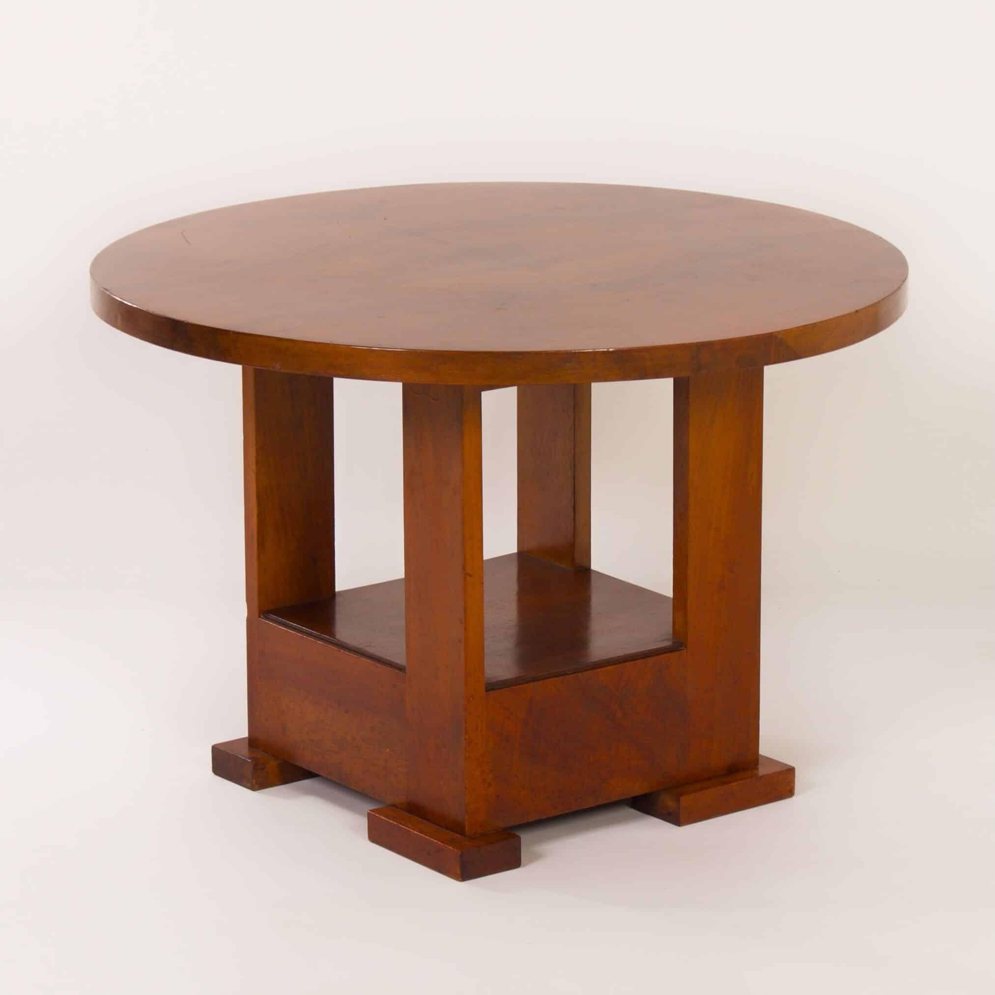 Art Deco Coffee Table by Bas van Pelt for My Home, 1930s - Marked by the Maker