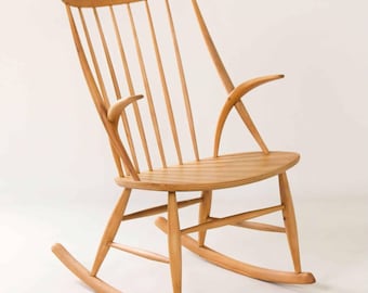 rocking chair by Illum Wikkelso for N. Eilersen Documented