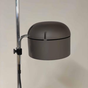 Brown Floor lamp by Arnold Berges for Staff Leuchten, 1970s Documented imagem 4