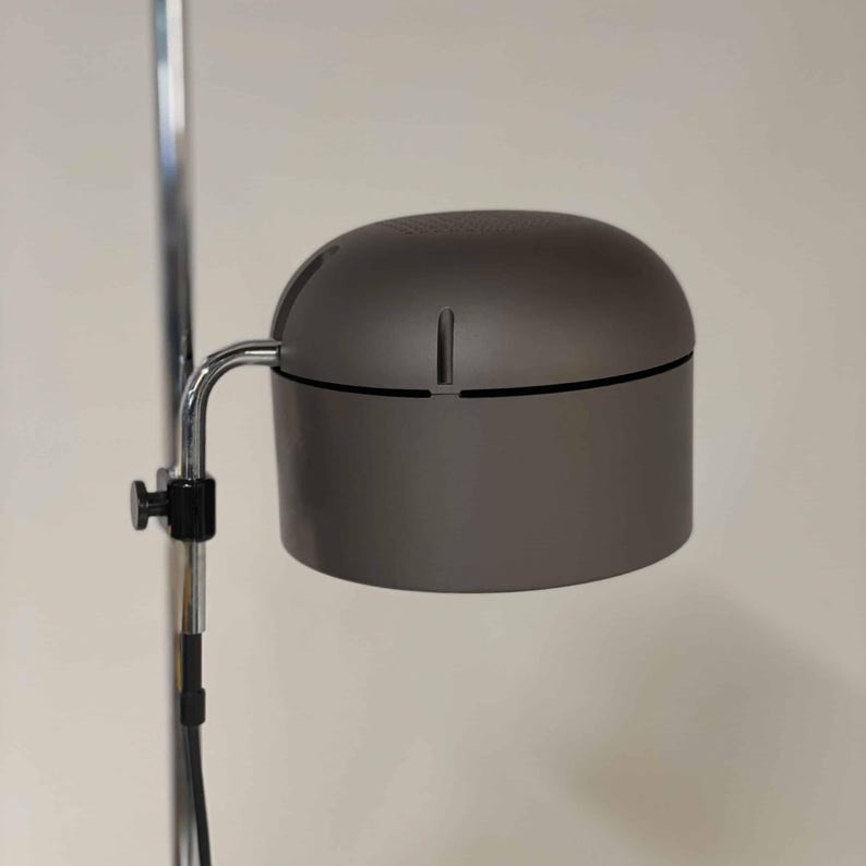 Brown Floor lamp by Arnold Berges for Staff Leuchten, 1970s Documented imagem 4
