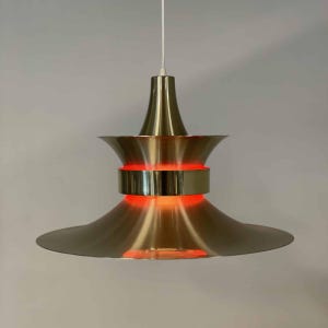 Danish Pendant Lamp by Bent Nordsted for Lyskaer Belysning, 1970s - Attributed to the designer/manufacturer; not marked.