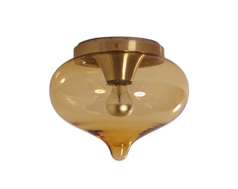 Ceiling lamp 'Droppel' by Dijkstra, 1970s | 30 cm