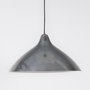 Ciondolo Orno di Lisa Johansson-Pape – alluminio argentato, Finlandia, anni '60. Documentato.