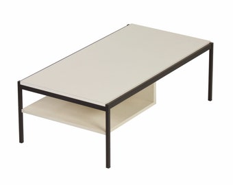 White Coffee Table 3651 by Coen De Vries for Gispen - 1960s