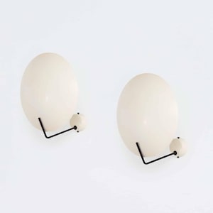 Set di lampade da parete o da soffitto di Bruno Gatta per Stilnovo, anni '60. Documentato.