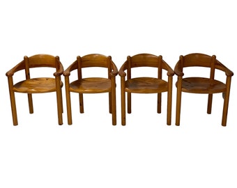 Danish Dining room chairs by Rainer Daumiller for Hirtshals Sawmill, 1970s | Set of 4 Mid-century, Scandinavian