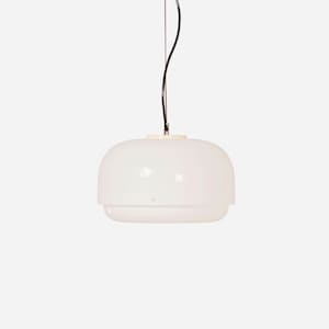 Lampada a sospensione italiana "Medusa" di Massoni & Buttura per Harvey Guzzini, anni '70 - Ø35 cm, Plexiglas Documentata, MARCATA