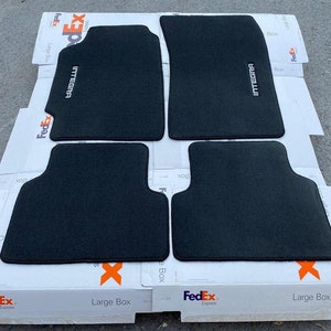Fit For Acura integra Coupe Floor Mat Mats Carpet Charcoal Black Set Of 4 DA5 DA6 DA 1990-93
