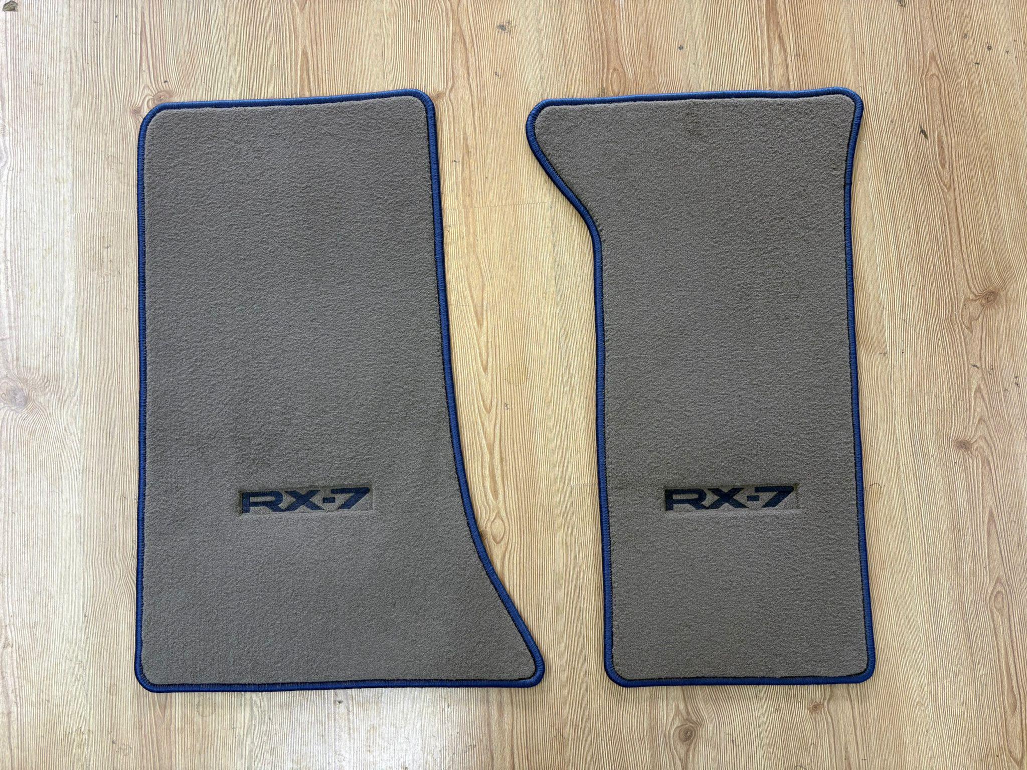 For Mazda 2nd Gen. RX-7 Floor Mats Carpet Gray 2 Pcs 1986-92 - Etsy