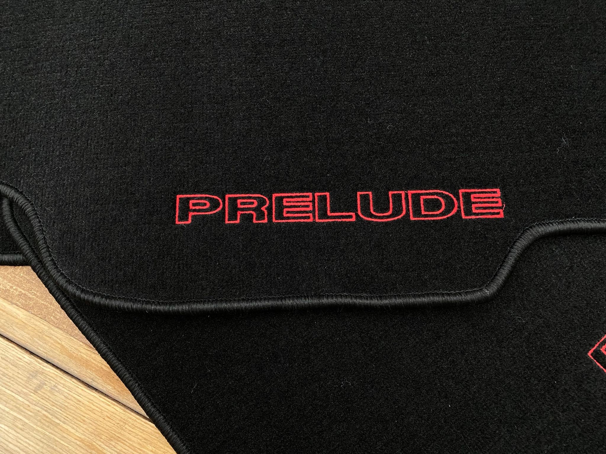 Fits Honda Prelude 4 Th Gen 1991 to 1996 2DR Black Floor Mats Carpet W/ Spoon LHD Etsy