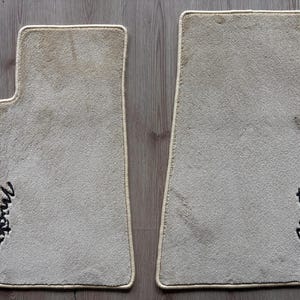 Fit For Mazda MX-5 Miata Floor Mats Carpet Beige 2 Pcs 1998-05 - LHD
