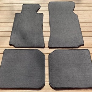 Fit For BMW E 38 7 Series 740i Floor Mats Carpet Gray Year 1995 / 2001 LHD