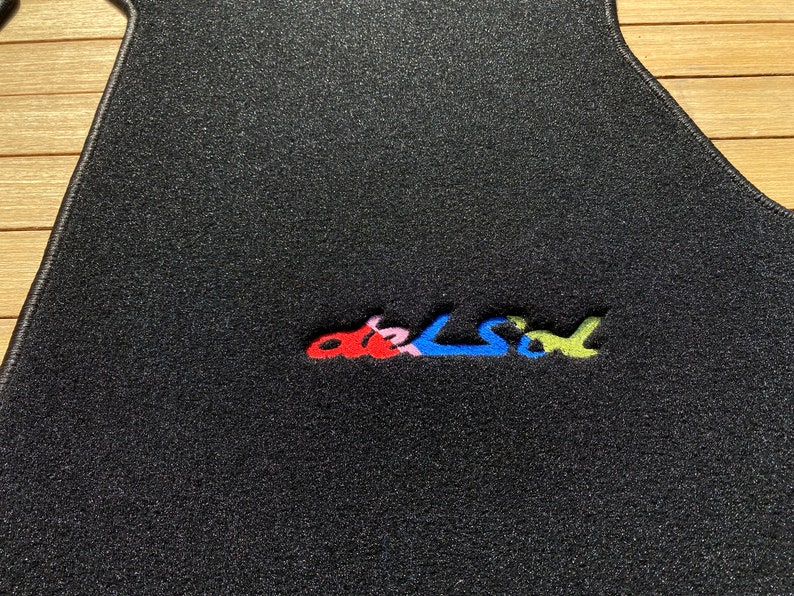 For Honda Civic Crx Del Sol Floor Mats Carpet Black 2pcs Black Trim