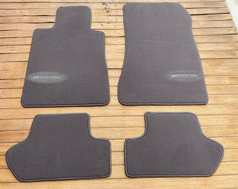 For M-Benz W215 C215 CL55 AMG Floor Mats Carpet Gray 4 Pcs CL500 CL600 2000-2006