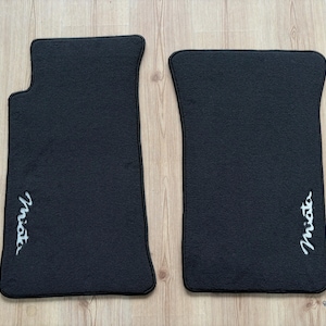 Fit For Mazda MX-5 Miata Floor Mats Carpet Black 2 pcs 1990-97 - LHD