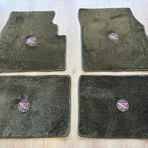 For Buick Super Special Riviera Roadmaster Floor mat Green carpet 4pcs 1955/57