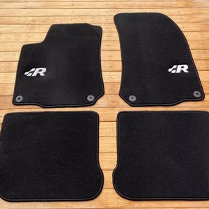 For VW Golf R32 Mk4 2-4 Door Hatchback Floor Mats Carpet Black 4 Pcs 1999-05 LHD