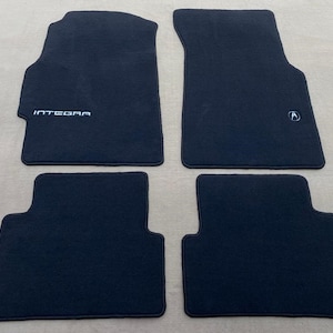 For Acura integra Dc2 Coupe Black Floor mat mats carpet set of4 Fits 1994/01