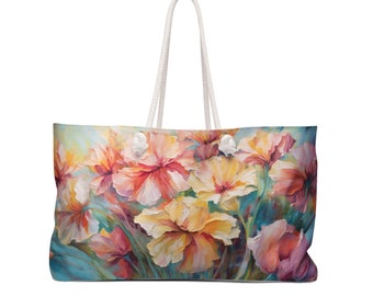 Floral Weekender Bag