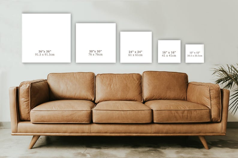 wall art size guide wall art comparison chart