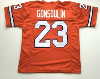 UNSIGNED CUSTOM Sewn Stitched Austin Goose Gonsoulin Orange Jersey - M, L, XL, 2XL