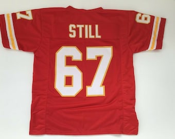 UNSIGNED CUSTOM Sewn Stitched Art Still Red Jersey - M, L, XL, 2XL
