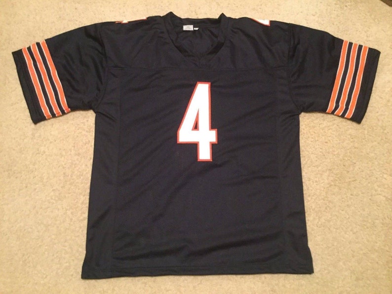 UNSIGNED CUSTOM Sewn Stitched Jim Harbaugh Blue Jersey - M, L, XL, 2XL image 2