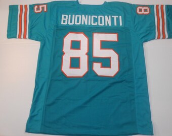 Bob Griese Miami Dolphins Jersey - Aqua Custom Sewn Stitched Unisex S-5XL